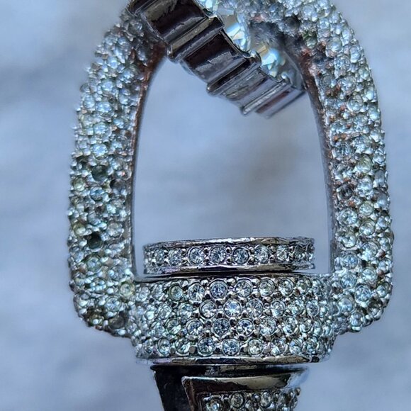 JOHN GALLIANO FOR CHRISTIAN DIOR - AUTHENTIC, RARE, AND VINTAGE SWAROVSKI CHAIN - Picture 8 of 16